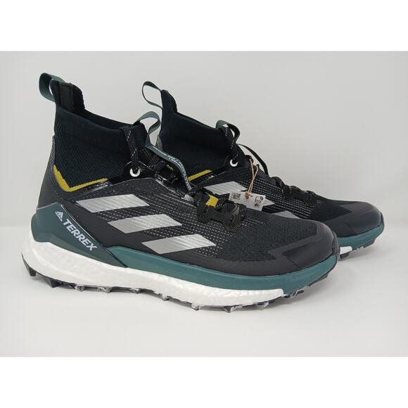 Adidas Terrex & Wander Free Hiker 2 Black Pulse Olive Shoes Men’s 10 GY9839 New main image 8